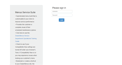 Desktop Screenshot of master.dealermenus.com